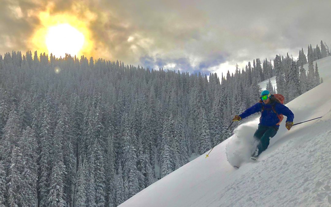 December 26, 2017 – Snowpack Update – Columbia Bowls – Teton Pass